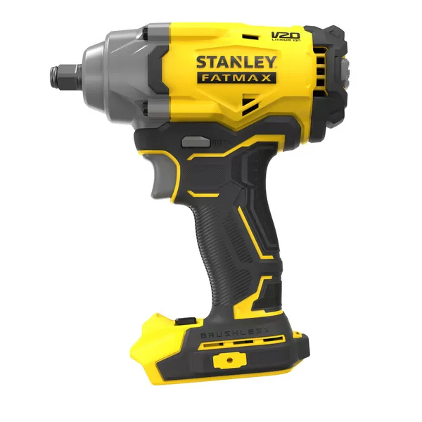 Aku bezuhlíkový rázový utahovák 1/2" V20 18V bez aku Stanley FatMax SFMCF920B