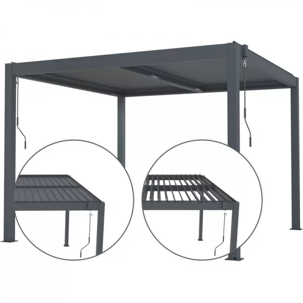 Bioklimatická pergola 4x4 m G21 Austin
