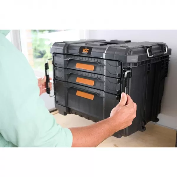 Box se třemi zásuvkami Keter ROC Pro Gear 2.0 610538