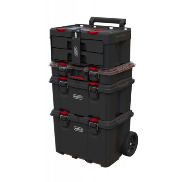 Box se dvěma zásuvkami Keter Stack’N’Roll