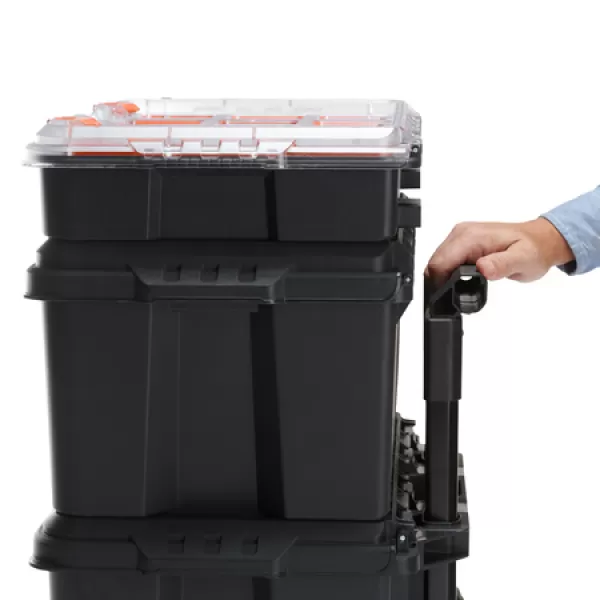 Box s kolečky Keter Stack’N’Roll Mobile cart 610509