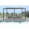 Bioklimatická pergola (4x3 m) Riwall RMBP 13x10 Anthracite