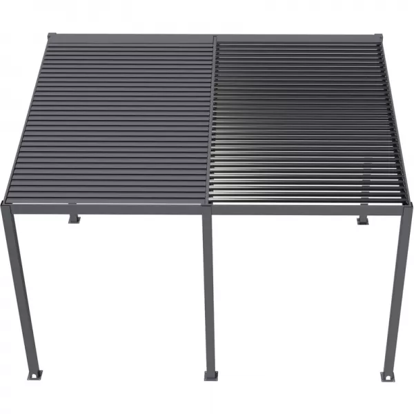 Bioklimatická pergola (4x3 m) Riwall RMBP 13x10 Anthracite