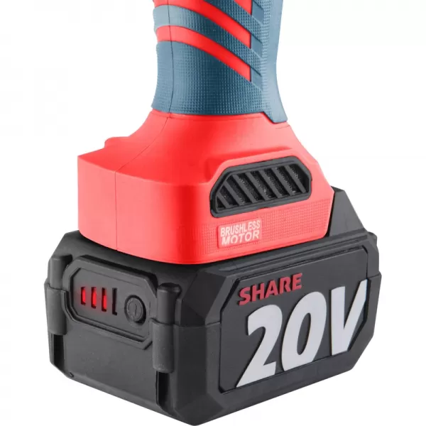 Aku úhlová bruska 20V/4,0 Ah SHARE20V 125mm BRUSHLESS Extol Premium 8891838
