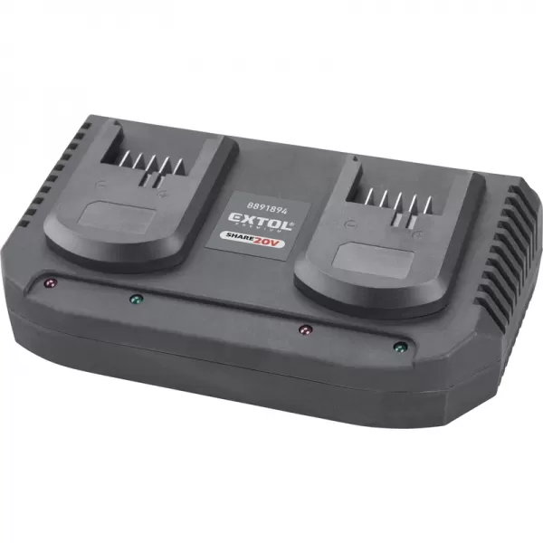 Aku úhlová bruska 20V 2x4Ah EXTOL INDUSTRIAL 8791846