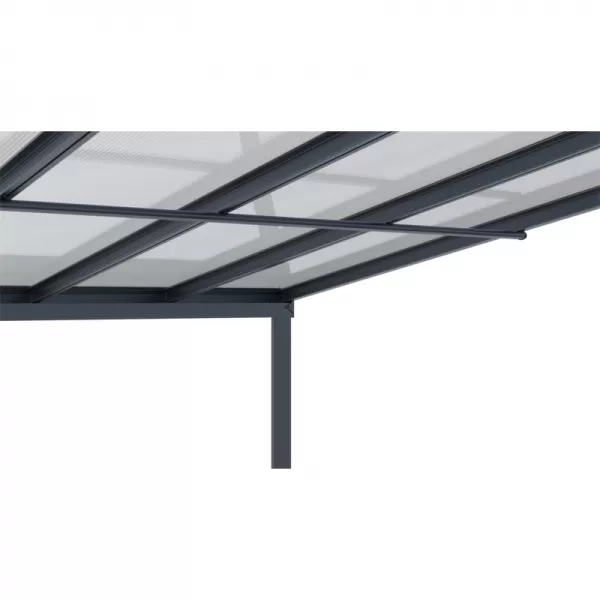 Hliníková pergola (5x3 m) Riwall RMPP 16 x 10 Anthracite