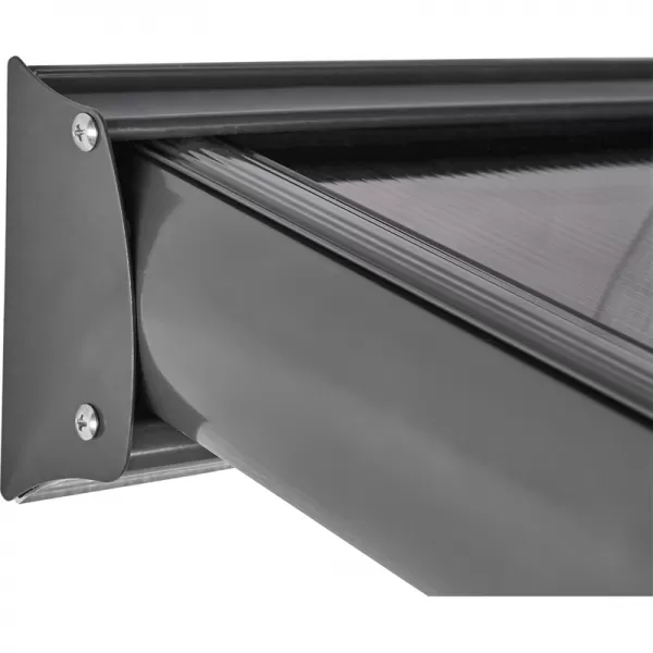 Hliníková pergola (5x3 m) Riwall RMPP 16 x 10 Anthracite