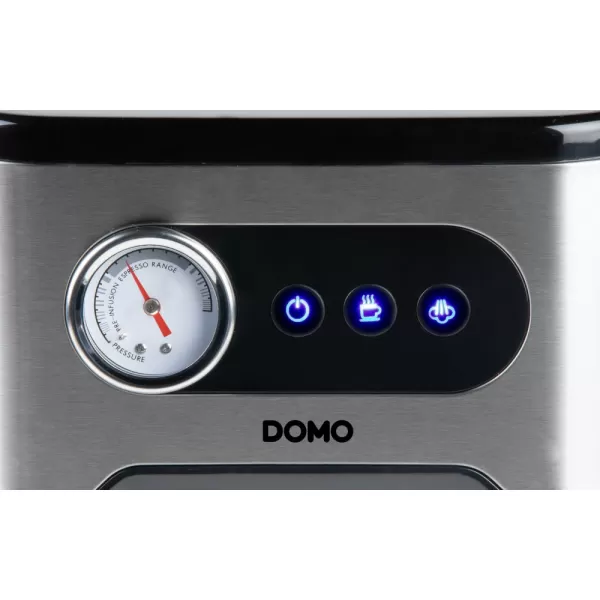 Espresso kávovar pákový - černý - DOMO DO1138K