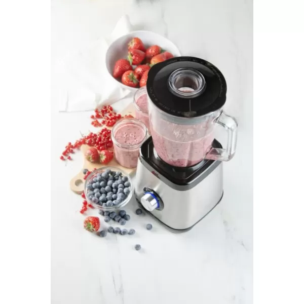 Stolní mixér se skleněnou nádobou DOMO DO1133BL