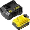 Kombo sada aku nářadí V20 18V 2x4,0Ah Stanley FatMax SFMCK367M2T