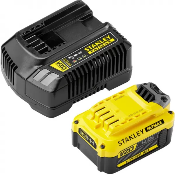 Kombo sada aku nářadí V20 18V 2x4,0Ah Stanley FatMax SFMCK367M2T