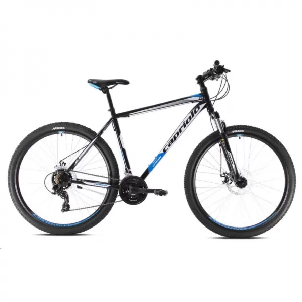 Horské jízdní kolo Capriolo OXYGEN 29"/21HT black blue (2020)