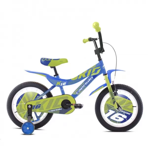 Dětské jízdní kolo Capriolo BMX 16" HT KID blue -lime
