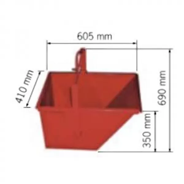 Dopravní výklopka CAMAC 60 l