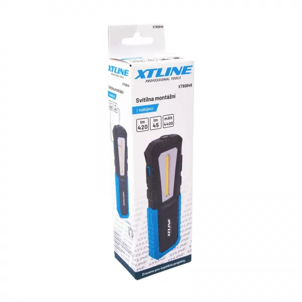 Svítilna montážní 420 lm, 4 400 mAh Xtline XT60846