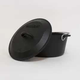 Univerzální litinový hrnec s poklicí 25 cm Camp Chef