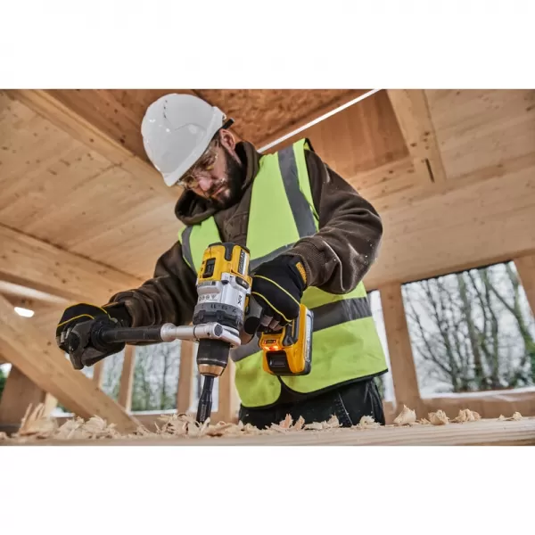Aku bezuhlíková příklepová vrtačka 18V 2x5,0Ah + příslušenství DeWALT DCD1007H2AT