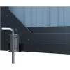 Kovová garáž 3,8x6 m se sedlovou střechou Antracit Riwall RMCG 20x13 Anthracite