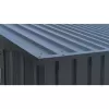 Kovová garáž 3,8x6 m se sedlovou střechou Antracit Riwall RMCG 20x13 Anthracite