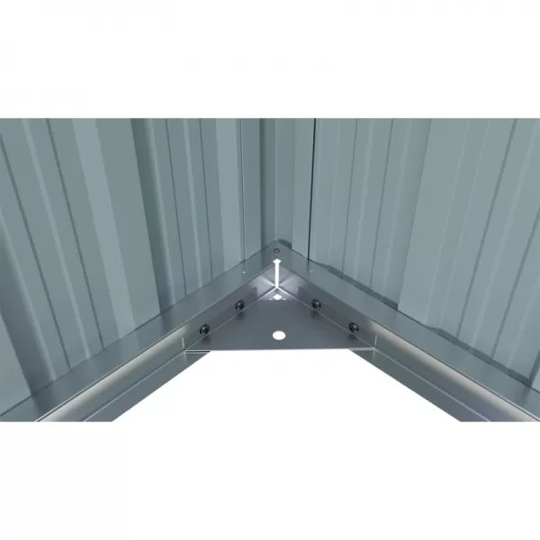 Kovová garáž 3,8x6 m se sedlovou střechou Antracit Riwall RMCG 20x13 Anthracite