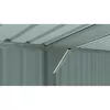 Kovová garáž 3x6 m se sedlovou střechou Antracit Riwall RMCG 20x10 Anthracite