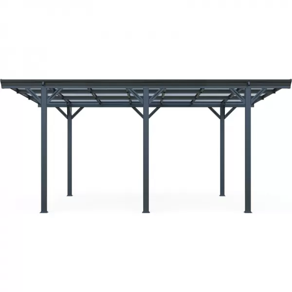 Přístřešek pro auto (5x3 m) Riwall RMCP 16 x 10 Anthracite