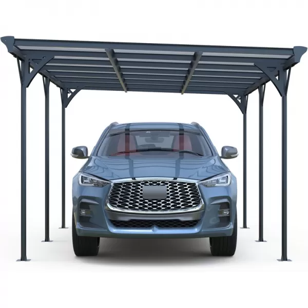 Přístřešek pro auto (5x3 m) Riwall RMCP 16 x 10 Anthracite