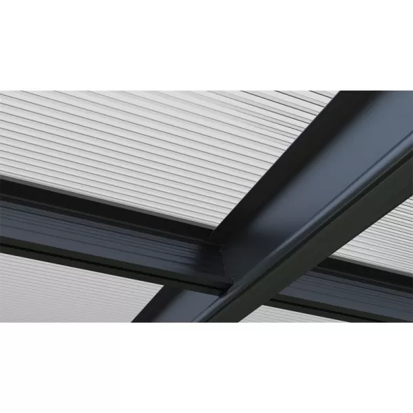 Přístřešek pro auto (5x3 m) Riwall RMCP 16 x 10 Anthracite