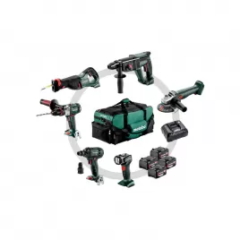 Aku kombo sada nářadí 18V 4x4,0Ah Combo Set 6.1 Metabo 685211000