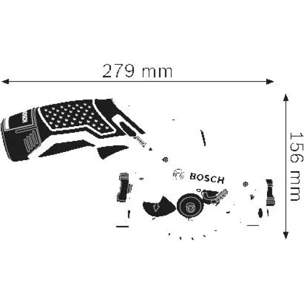 Aku okružní pila 2x3,0Ah Bosch GKS 12V-26 0.601.6A1.005