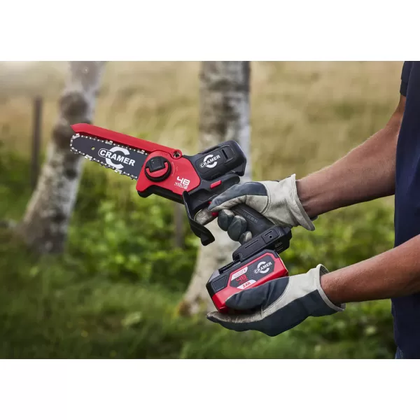 Aku jednoruční řetězová pila 1x2,0Ah 48V CRAMER 48MCSXK2 + KIT