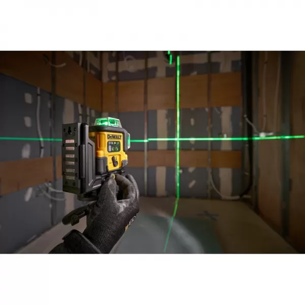 Laser 3x360 zelený TSTAK DeWALT DCLE14361GB