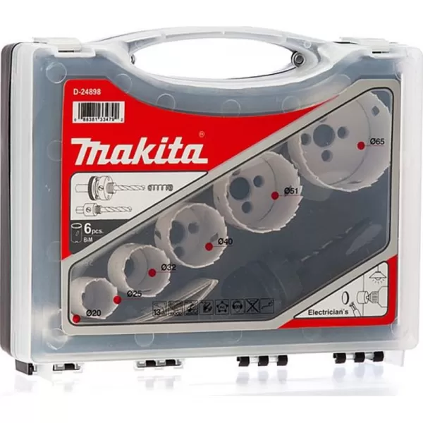 Sada vrtacích korunek Makita D-47139