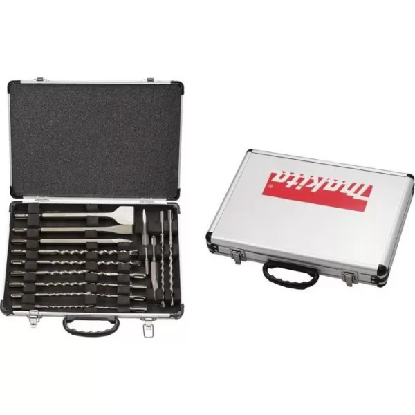 Sada vrtáků a sekáčů SDS-Plus 17 ks Makita D-19180