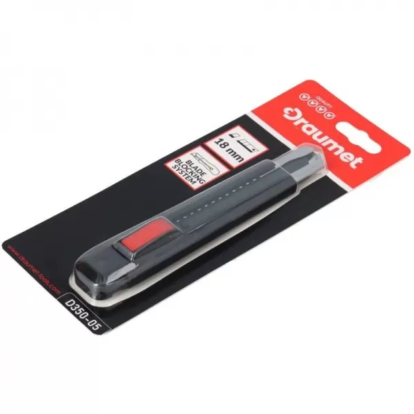 Nůž odlamovací 18mm, bezpečnostní DRAUMET D350-06