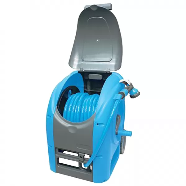 Naviják na hadici pojízdný 1/2" (30 m), pistole + spojky AQUACRAFT XT990081