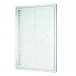 Plastová revizní dvířka s větrací mřížkou 150 x 150 mm DALAP OGP 150x150