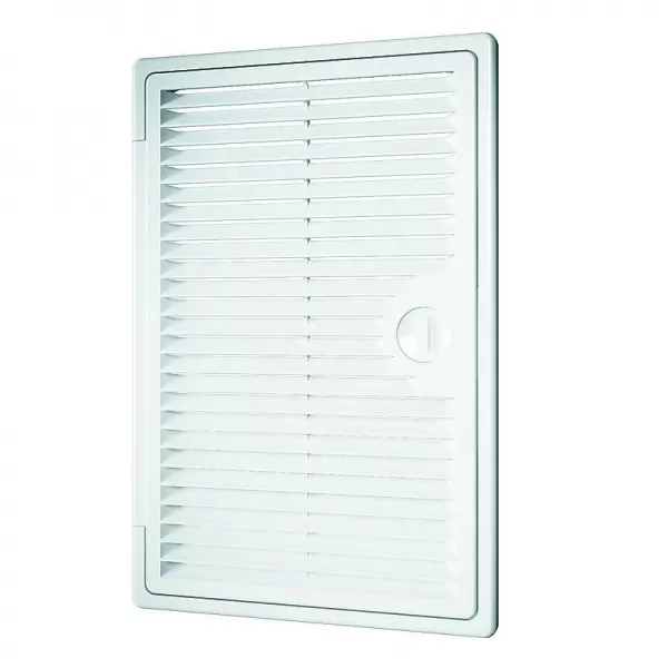 Plastová revizní dvířka s větrací mřížkou 300 x 300 mm DALAP OGP 300x300