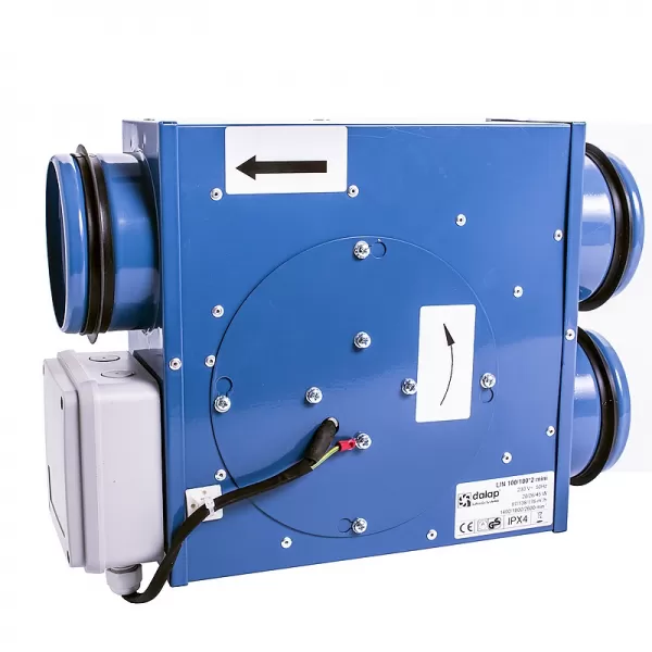 Malý kovový ventilátor 79mm DALAP LIN 80/80*2 mini