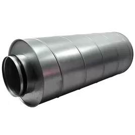 Tlumič hluku z pozinkovaného plechu, 150 mm, délka 60 cm DALAP DAMPER 150/600