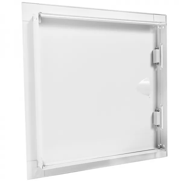 Bílá kovová revizní dvířka s úchytem 298 x 598 mm DALAP RVMR 300x600