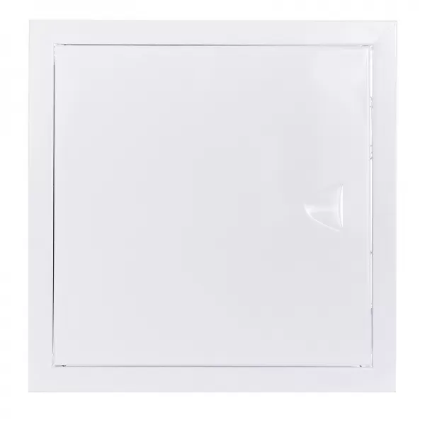 Bílá kovová revizní dvířka s úchytem 298 x 598 mm DALAP RVMR 300x600