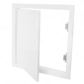 Bílá kovová revizní dvířka s úchytem 598 x 798 mm DALAP RVMR 600x800