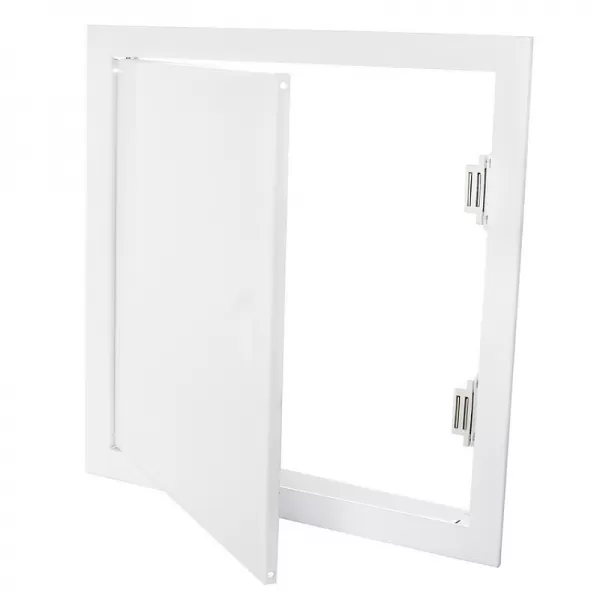 Bílá kovová revizní dvířka s úchytem 498 x 798 mm DALAP RVMR 500x800