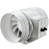 Výkonný plastový potrubní ventilátor 123mm DALAP AP 125 T