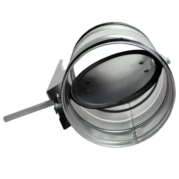 Zpětná klapka s těsnící gumou a přípravou na servopohon, 200 mm DALAP KTP 200