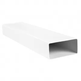 PVC potrubí hranaté pevné 220 x 90 mm / 0,5 m DALAP 905