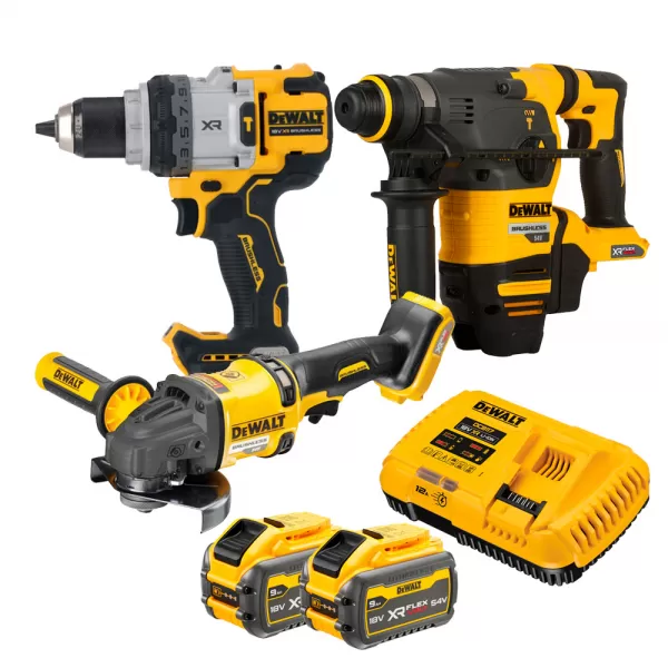 Aku kombo sada nářadí 18V 2x 9,0 Ah DeWALT DCK319X2T