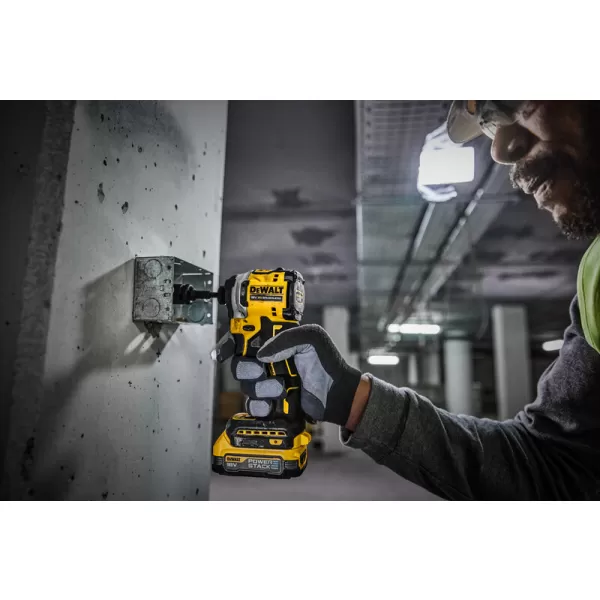 Aku bezuhlíková kombo sada nářadí 18V 2x1,7 Ah XR DeWALT POWERSTACK DCK2051E2T