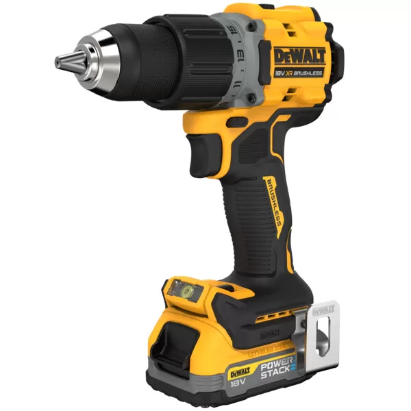 Aku bezuhlíková kombo sada nářadí 18V 2x5,0 Ah XR DeWALT POWERSTACK DCK2051H2T